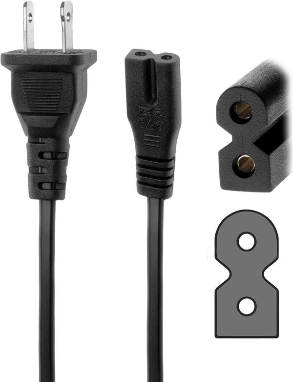 Vizio TV Power Cable UL Listed 5 Feet Long Compatible-0
