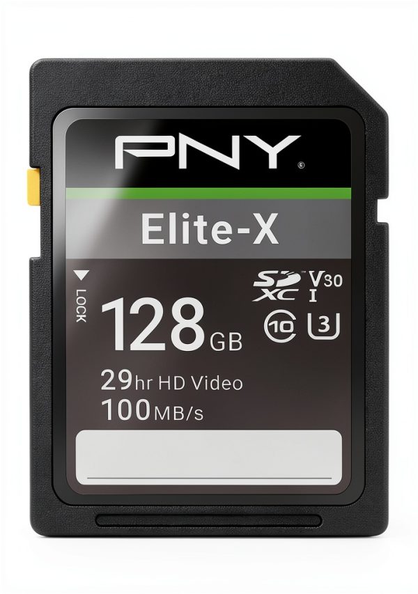 PNY Elite-X SD Card U3 V30 Photography Videography Storage-0