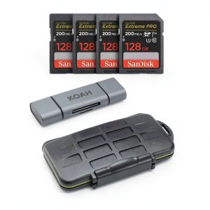 SanDisk 128GB SD Card 4K UHD Video Durable Storage-0