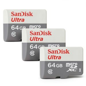 SanDisk Ultra microSDXC Card 64GB UHS-I Class 10 Storage-0