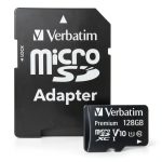 Verbatim 128GB microSDXC Card Fast UHS-I U1 HD Video-0