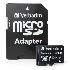 Verbatim 128GB microSDXC Card Fast UHS-I U1 HD Video-0