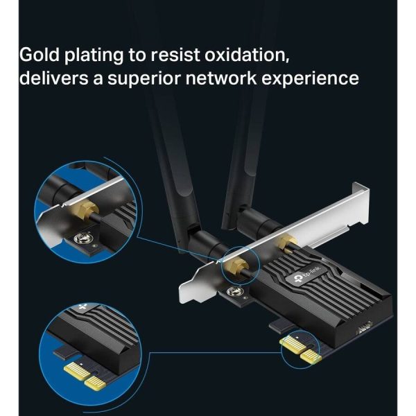 TP-Link Archer TX55E WiFi 6 PCIe Card AX3000 Bluetooth 5.2-3