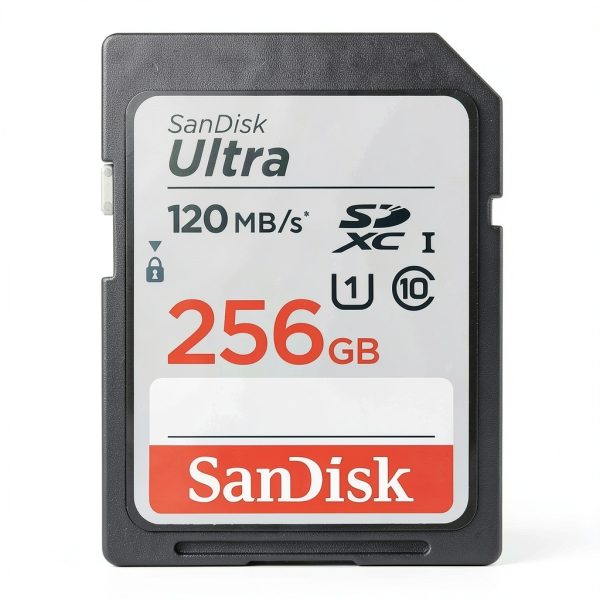 SanDisk 256GB SDXC Card Fast UHS-I for Content Creators-0