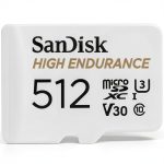 SanDisk High Endurance microSD 512GB Dash Cam Security Card-0
