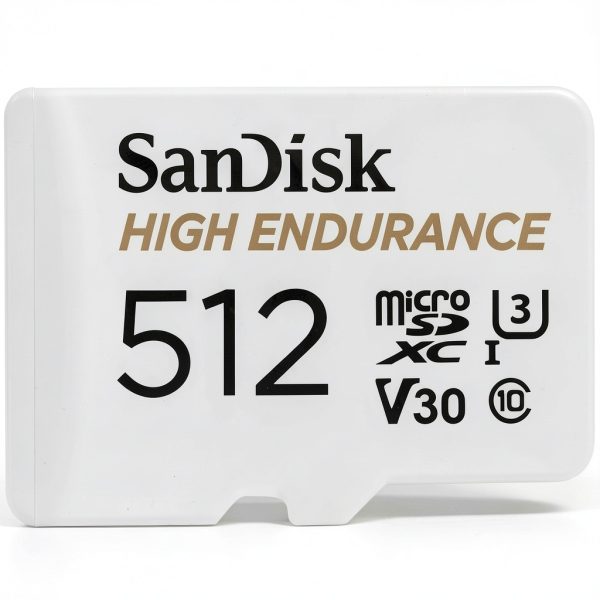 SanDisk High Endurance microSD 512GB Dash Cam Security Card-0