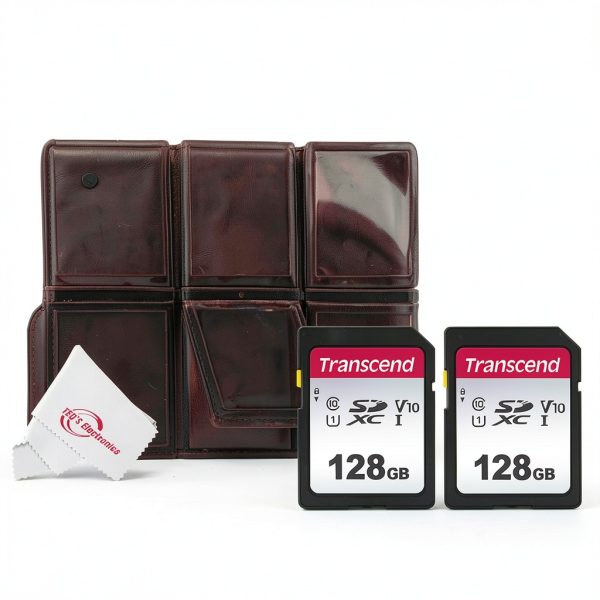 Transcend SDXC 128GB UHS-I Memory Card for Cameras-0