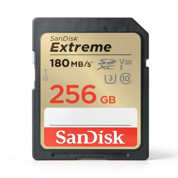 SanDisk Extreme SD Card 256GB 4K UHD Video Fast Transfer-0