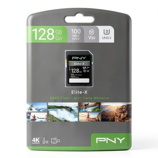 PNY Elite-X SD Card U3 V30 Photography Videography Storage-4