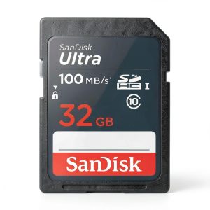 SanDisk 32GB Ultra SDHC UHS-I Memory Card Fast Durable-0