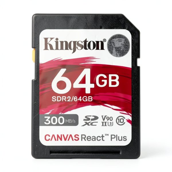Kingston Canvas React Plus 64GB V90 SD Card Bundle-3