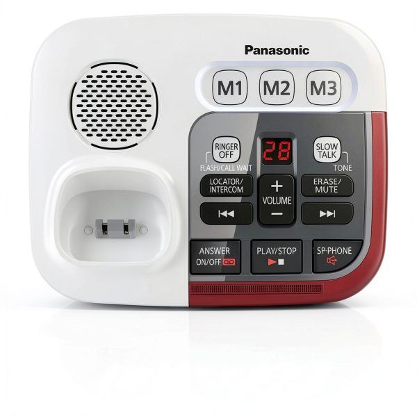Panasonic Amplified Cordless Phone Hearing Aid Compatible-11