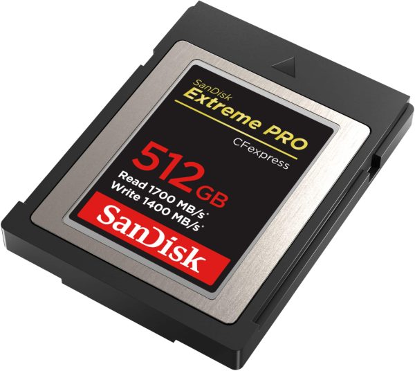 SanDisk Extreme Pro CFexpress Card 512GB 8K Video Storage-2