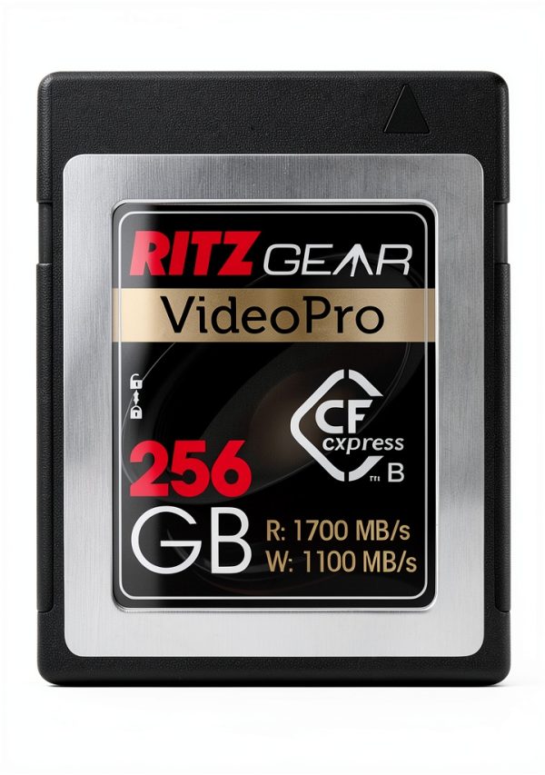 Ritz Gear 256GB CFexpress Card Fast 4K Video Storage-0