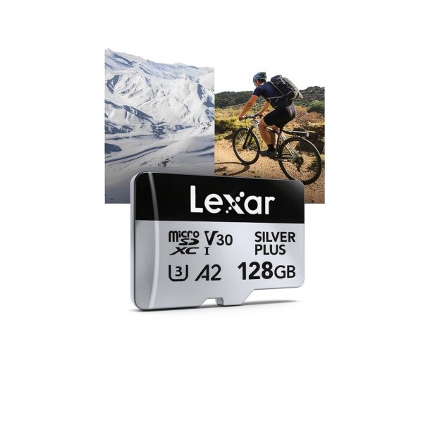 Lexar Silver Plus microSDXC Card 4K Video Durable-3