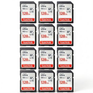SanDisk Ultra 128GB SDXC Memory Card Fast Storage Durable-0