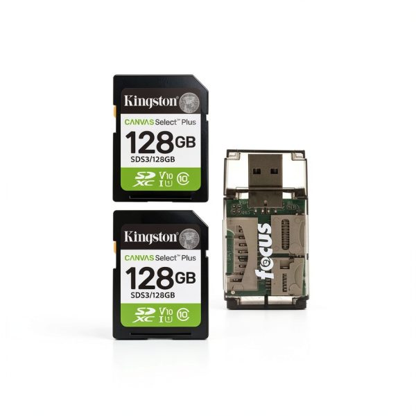 Kingston 128GB SDXC Card UHS-I V10 Water Resistant-1