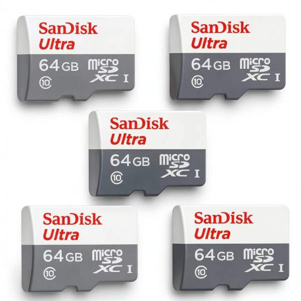 SanDisk Ultra microSDXC Card 64GB UHS-I Full HD Video-0
