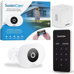 SwamCam Pool Alarm WiFi ASTM F2208 Certified Safety System-0