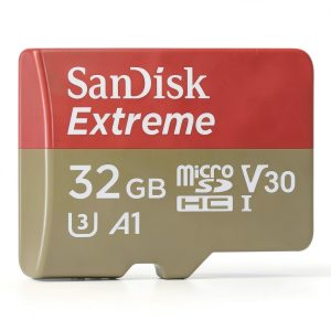 SanDisk Extreme 32GB microSDHC 90MBs Read Speed Memory-0