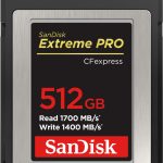 SanDisk Extreme Pro CFexpress Card 512GB 8K Video Storage-0