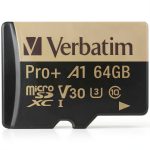 Verbatim 64GB microSDXC Card Fast 4K Video Durable-0