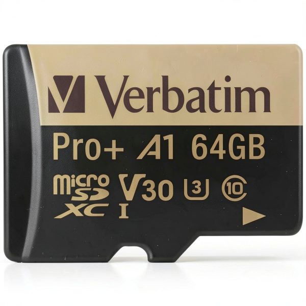 Verbatim 64GB microSDXC Card Fast 4K Video Durable-0
