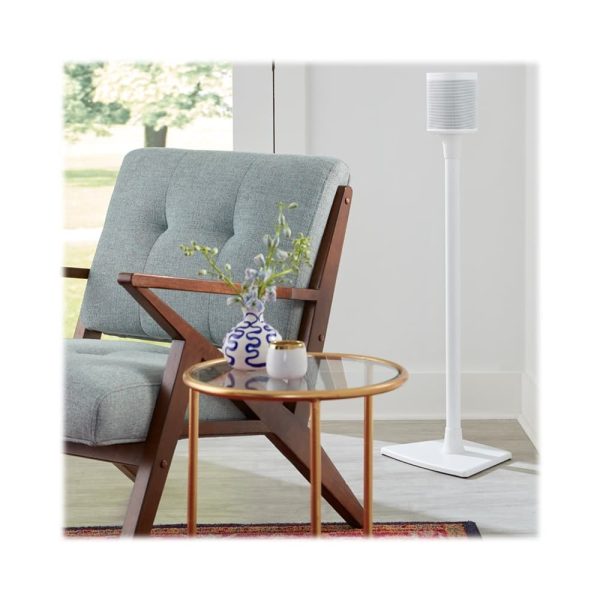 SANUS Speaker Stands Aluminum Floor Standing Cable-4