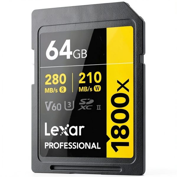 Lexar Professional SDXC UHS II Card 280 MBs Read 4K Video-3