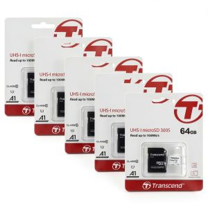 Transcend 64GB microSDXC Card High Speed UHS I Storage-0