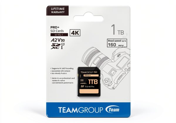 Team Group 1TB PRO Plus SDXC U3 V30 A2 4K SD Card-2