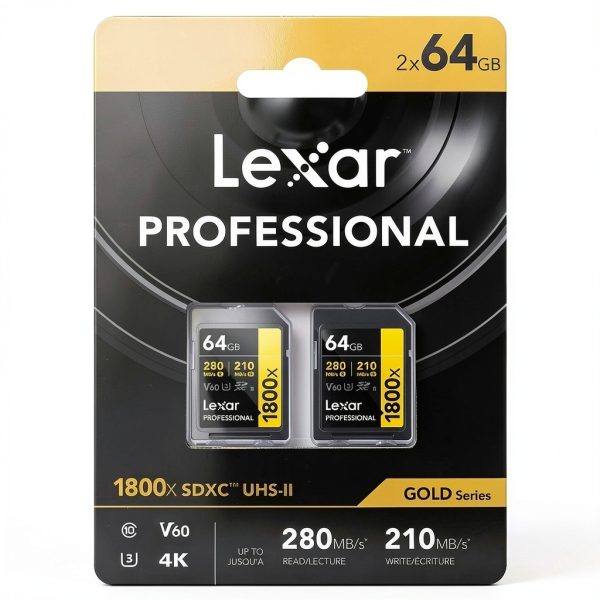 Lexar Professional SDXC UHS II Card 280 MBs Read 4K Video-2
