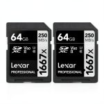 Lexar SDXC Card 64GB UHS-II 4K Video Professional-0