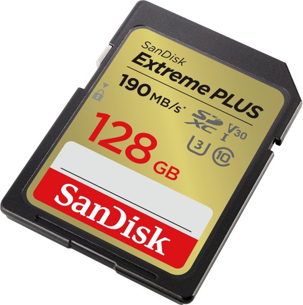 SanDisk Extreme PLUS 128GB SDXC Memory Card 4K Video-2