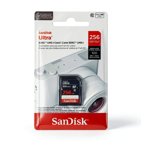 SanDisk Ultra 256GB SDXC Memory Card Fast Storage Bundle-1
