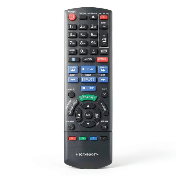 Panasonic Blu-ray Remote Replacement Durable No Programming-0