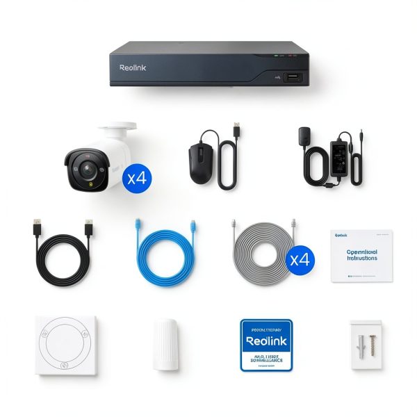 Reolink 8 Channel 4K 12MP PoE NVR Security System White-10