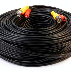 BNC CCTV Cable Power Video Surveillance Security Camera DVR-0