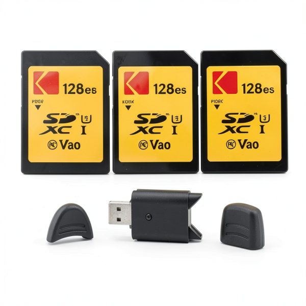 Kodak 128GB SDXC Card 4K Video Speed U3 V30-2