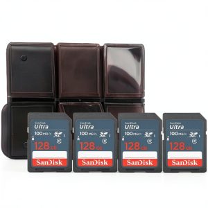 SanDisk Ultra 128GB SDXC Memory Card Bundle UHS-I U1-0