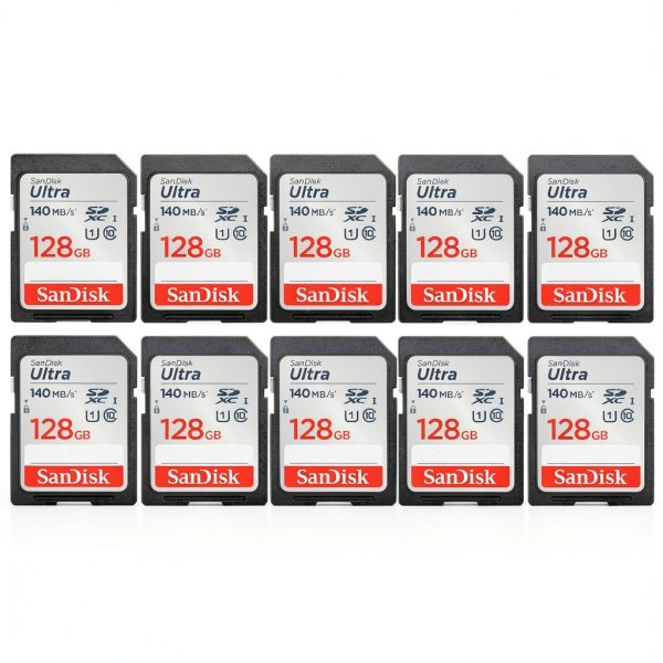 SanDisk Ultra 128GB SDXC Memory Card Fast Storage Durable-0