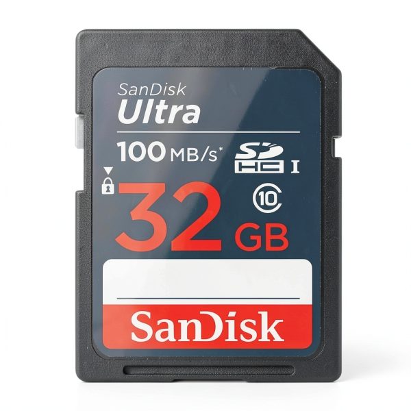 SanDisk 32GB SD Card UHS-I Class 10 for Cameras Video-1