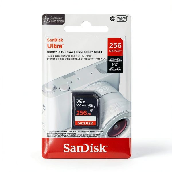 SanDisk Ultra 256GB SDXC Memory Card Fast Storage Bundle-1