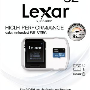 Lexar Professional 633x Micro SDHC 32GB UHS-I Card-0