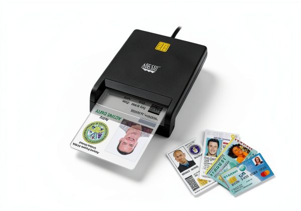 ADESSO SCR-100 USB Smart Card Reader CAC Compatible Windows-12