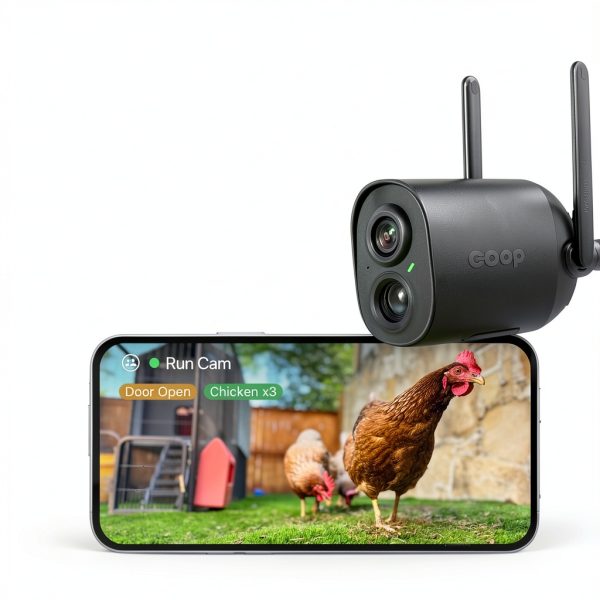 EggsteinAI Smart Coop WiFi Cam AI Monitoring for Chicken-9
