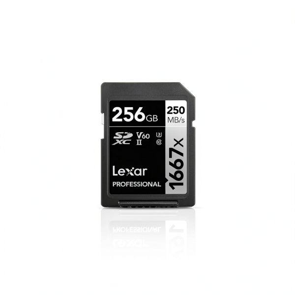 Lexar Professional 256GB SDXC UHS-II Card High Speed-4