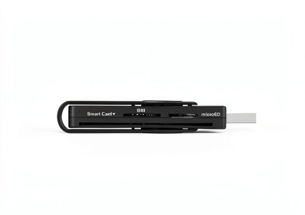 Adesso SCR200 Smart Card Reader USB CAC Government ID-7