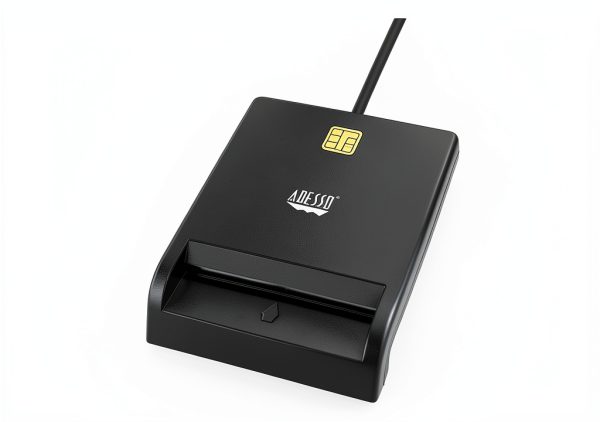 ADESSO SCR-100 USB Smart Card Reader CAC Compatible Windows-9