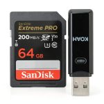 SanDisk 64GB SDXC Card Bundle Fast 4K Video Professional-0